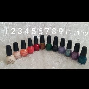 Set if Sinful nailpolish colors